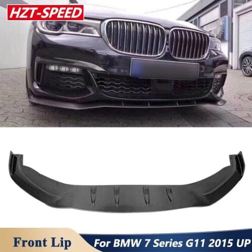 FD Style Carbon Fiber Material Front Bumper Lip For BMW 7 Series G11 G12 Sport Car Tuning 2015 Up