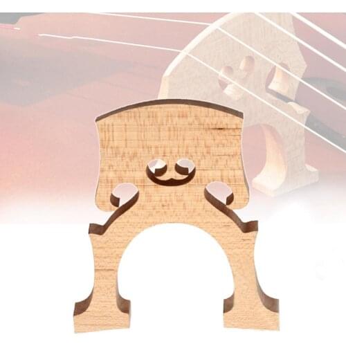 Exquisite Wooden Bridge Professional Cello Bridge for 4/4 3/4 1/2 1/4 1/8 Size Cello Musical Instruments Wooden Set