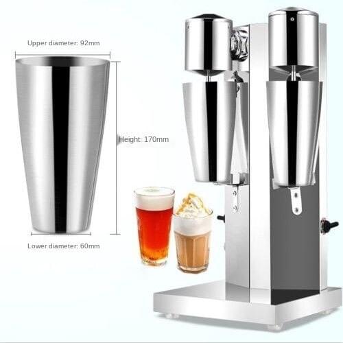 Commercial Steel Milk Shake Machine Double Head Drink Mixer 220V Brand new