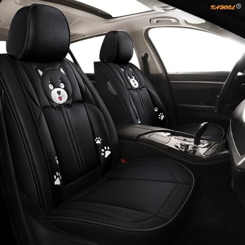 KAHOOL flax car seat covers For audi a6 4f a4 a3 a5 q3 q5 q2 lada xray mitsubishi pajero skoda octavia nissan leaf seat cover