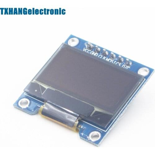 Blue 0.96" SPI 128X64 OLED LCD Display Module /M32/AVR/51 diy electronics