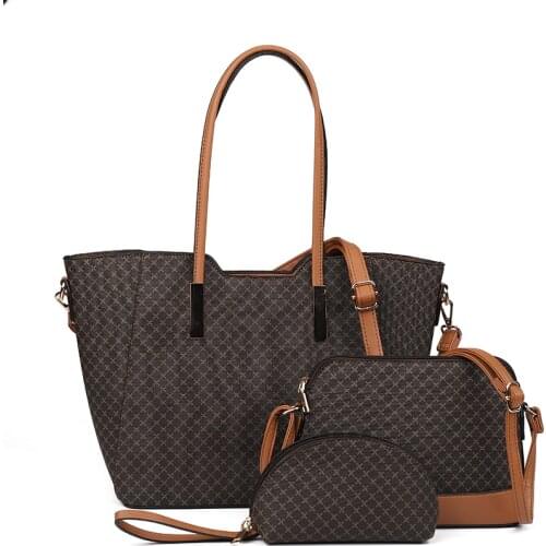 2021 New Arrival Stylish Purse and Handbags For Woman 3PCS Womens Bag Set Top-Handle Messenger Shoulder Bag Wallet Bags/VK5631