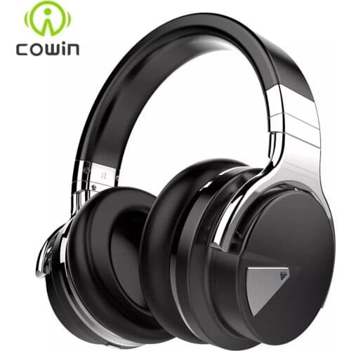 Original Cowin E7 ANC Bluetooth Headphones Active Noise Cancelling Wireless Headsets Hifi Deep Bass Earphones with Mic Headphone