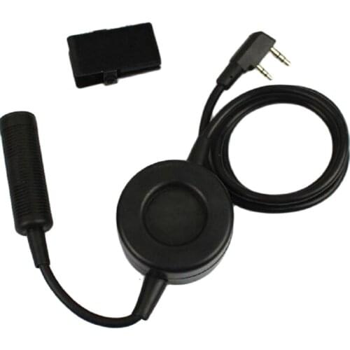 Suitable For interphone Headset Fast Helmet Headset Tactical Headset Military Version Big Socket PTT
