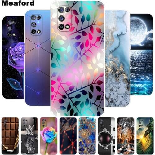 For OPPO Realme 7 5G Case Shockproof Soft silicone TPU Back Cover For OPPO Realme 7 5G RMX2111 Phone Cases Realme7 5G 6.5" Case