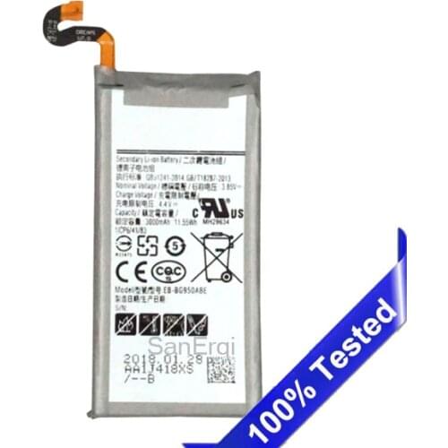 EB-BG950ABE 3000mAh Phone Battery For Samsung Galaxy S8 G950F G950U G950 Battery Replacement Battery