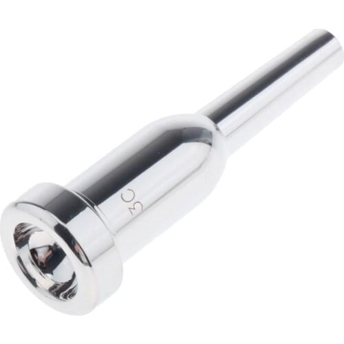 Heavy Duty 3C Mouthpiece for Bb Trumpet Replacement Parts Accessories