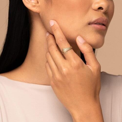 UUEING Women's Gold Rings