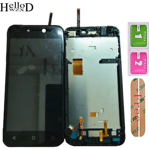 LCD Display For Wiko Y50 LCD Display Touch Screen With Frame Digitizer Assembly Replacement