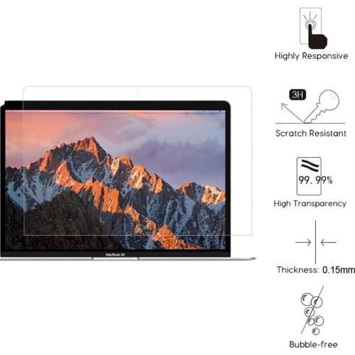 3pcs PET Film For Apple MacBook Air 13.3 13 11 2020 2019 2015 Mac Book Tablet Screen Protector Nano Explosion-proof Film