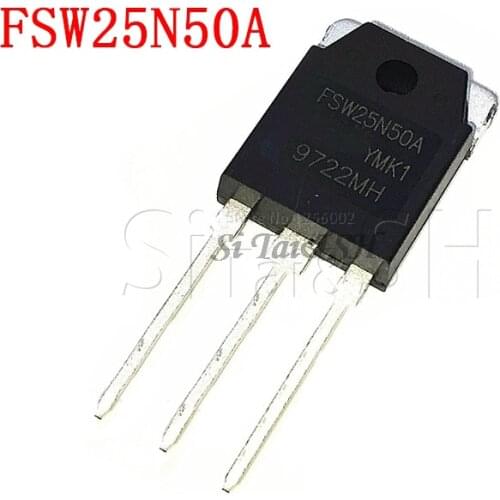 5pcs FSW25N50 TO3P FSW25N50A TO-3P 25N50 500V 25A New Original