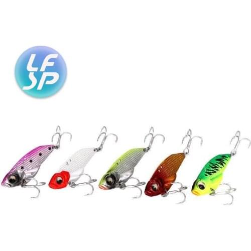1pc Metal VIB Blade Lure 5g 7g 10g 15g 3D Eyes Pencil Spoon Spinner Balancer Fishing Lure Hard Bait Fishing Tackle with HookHook
