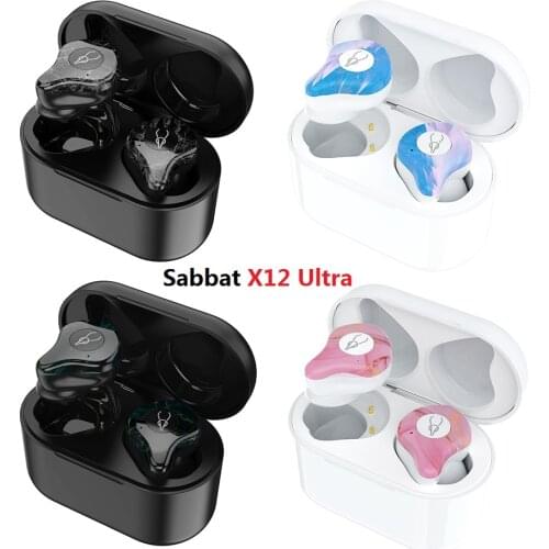 Sabbat X12 Ultra Mini Bluetooth Headset Port Cordless Wireless Earbuds Stereo in-ear v5.0 Waterproof Wireless ear buds Earphones
