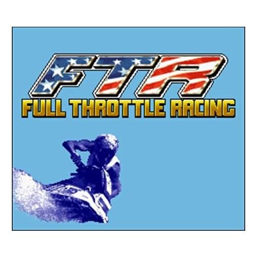 Full Throttle Racing 16 bit Big Gray Game Card For NTSC Game Player Drop Shipping