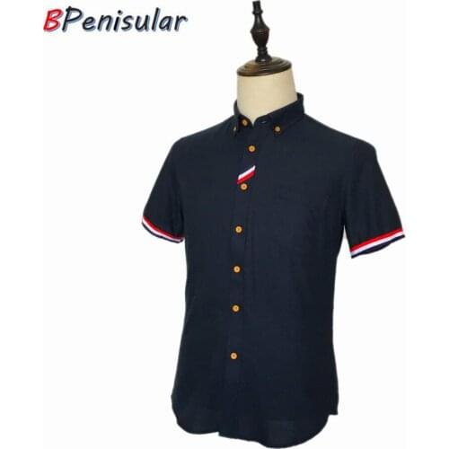 Мужские полосатые рубашки BPenisular China At AliExpress