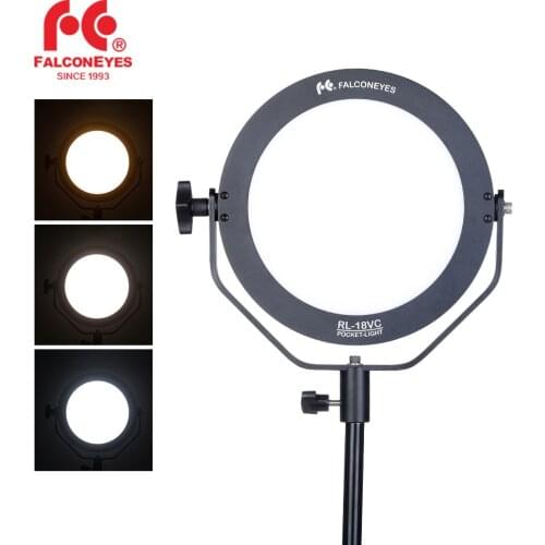 Falconeyes RL-18VC LED Video Photography Soft Panel Light Spotlight Live Broadcast Photo Artifact Fill Light