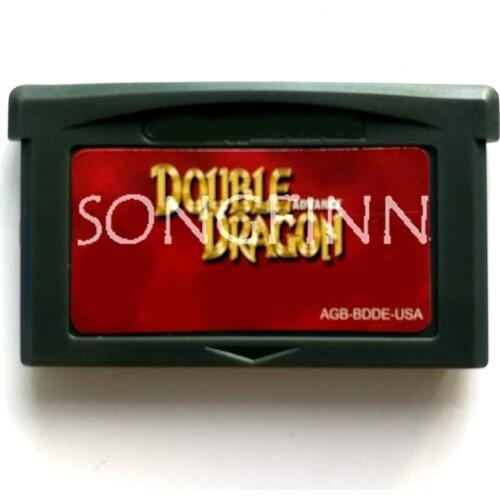 Double Dragon Memory Cartridge Card for 32 Bit Video Game Console Accessories