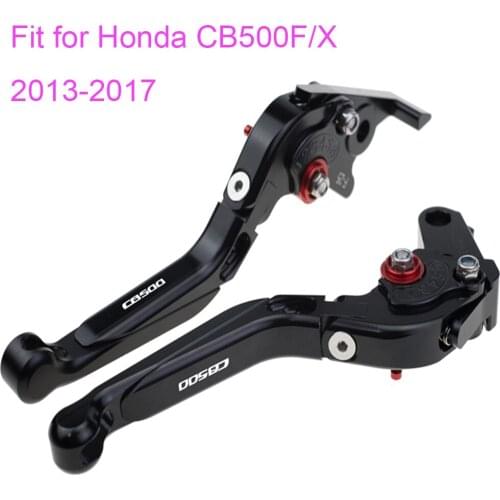 KODASKIN Left and Right Folding Extendable Brake Clutch Levers for Honda CB500F/X 2013-2017