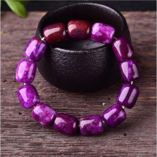 Hot sell bracelets for women artificial plus colors pendants men South Africa purple