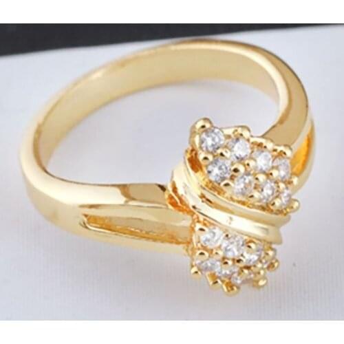 Fashion Exquisite Cute Rings for Women Spiral Round Zircon Crystal Wedd Jewelry Rnniversary Birthday Christmas Engagement Ring
