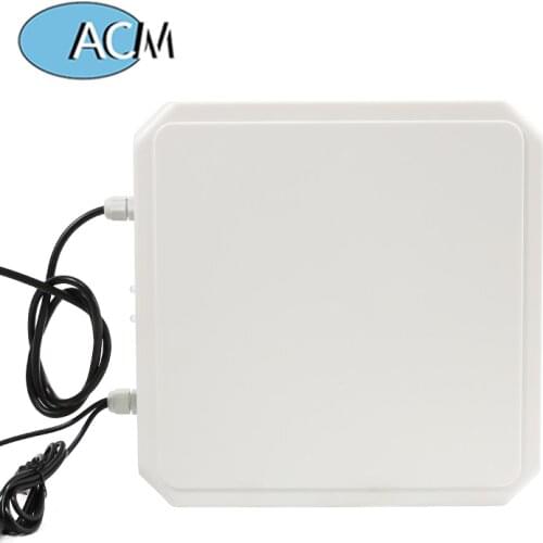 New rfid Read Range 8-12 Meter 9dbi Wiegand TCPIP RFID Integrated Reader RS232 RS485 Weigand UHF Medium Range Reader