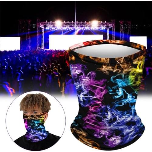 Neck Gaiter Bandana Sun Protection Headwear Windproof Breathable Face Scarf Mask for Fishing Hiking Cycling