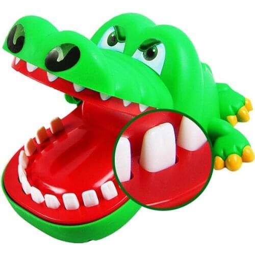 Fun Crocodile Teeth Toys Game Crocodile Biting Finger Game Toys Party Supplies Crocodile Dentist Games Kids Baby Prank Toy