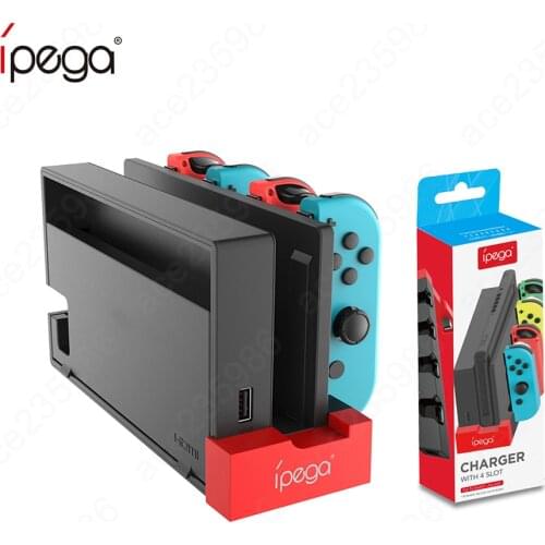 PG-9186 Controller Charger Charging Dock Stand Station Holder for Nintendo Switch NS Joy-Con Game Console Gamepad Accessories
