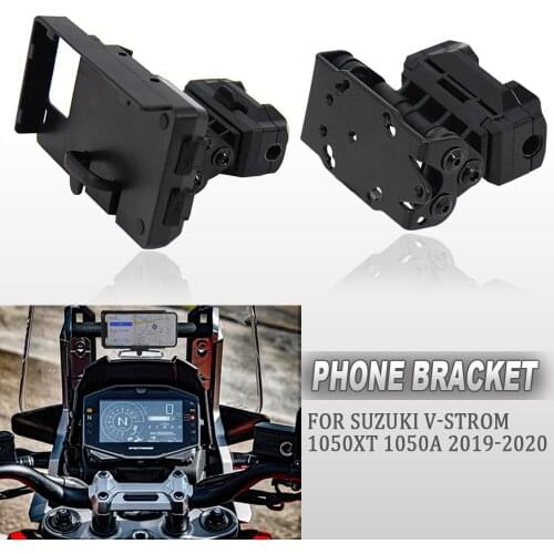 19-20 Motorcycle For SUZUKI V-Strom 1050 XT ADV DL1050XT Front Phone Stand Holder Smartphone Phone GPS Navigaton Plate Bracket
