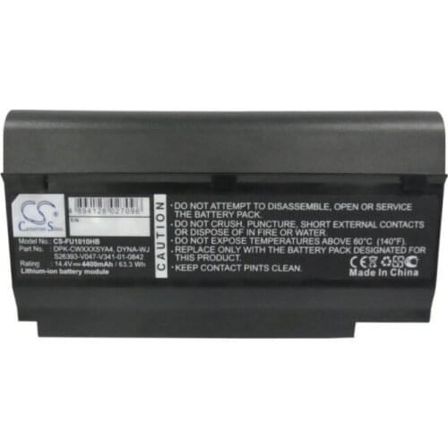 Cameron Sino 4400mAh battery for FUJITSU CWOAO Lifebook M1010 M1010