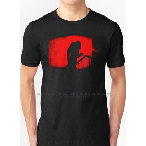 F W Murnau Nosferatu Film T Shirt 100% Pure Cotton F W Murnau Max Shrek Nosferatu Horror Movie Count Orlok Dracula Bram Stoker