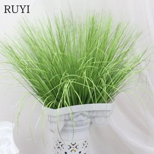 60cm Artificial leave onion grass Fake plants decoration flower arranging lawn engineering Home Decoration simulation plants