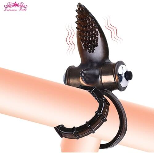 Cock ring Vibrating Powerful Vibrator Clitoris Stimulator penis ring adult sex toys for men Adult Sex Products Couples Cockring