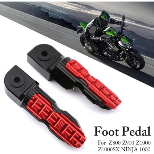 A Pair Of Modification Front/Rear Pedal Foot Pedal Foot Rests Pegs After Conversion For Z800 Z900 Z1000 Z1000SX NINJA 1000
