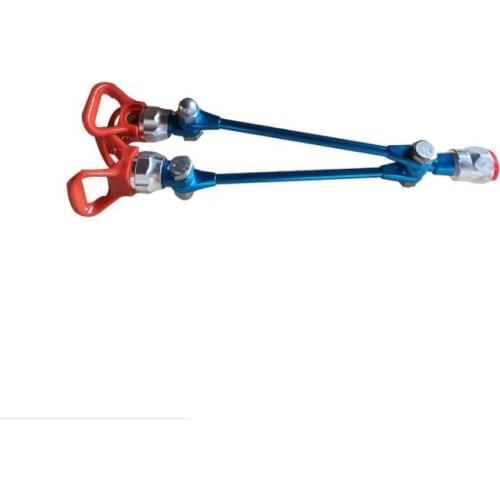 Professional New Airless Paint Spray Gun extension pole spare parts double nozzle guard powerful painting tool