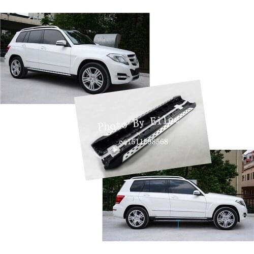 FOR OEM Mercedes-Benz X204 GLK 2009 2010 2011 2012 2013 2014 2015 aluminium side step nerf bar running board