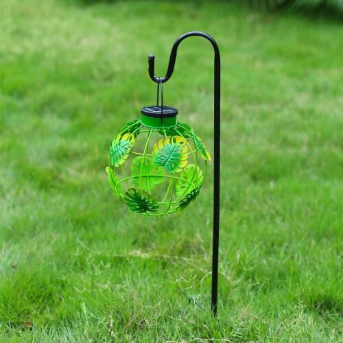 Anti-ant Metal Hummingbird Feeding Hook Flower Basket Five-legged Bold Shepherd Hook Black