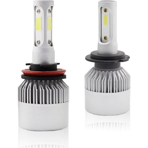 S2 2 Sides 3 Sides Car Lights H7 16000LM H11 LED Lamp Car Headlight Bulb H4 H1 H3 H8 H9 9005 9006 HB3 HB4 9012 LED Bulbs 12V 24V