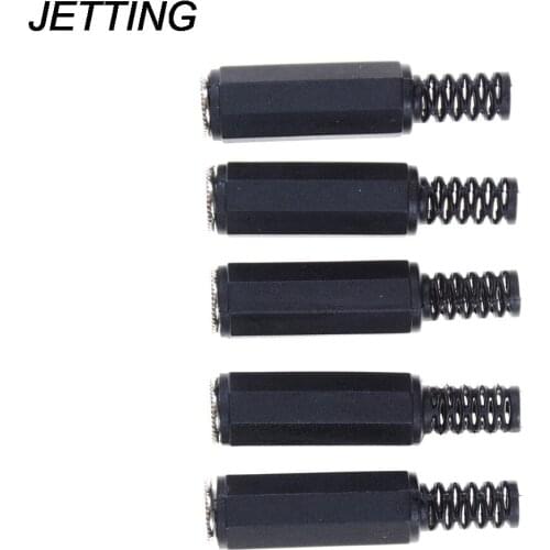 JETTING 5PCS 3.5mm Female Aux Audio Jack Plug to USB male Stereo Audio Converter Cord Car MP3 Cable Adapter