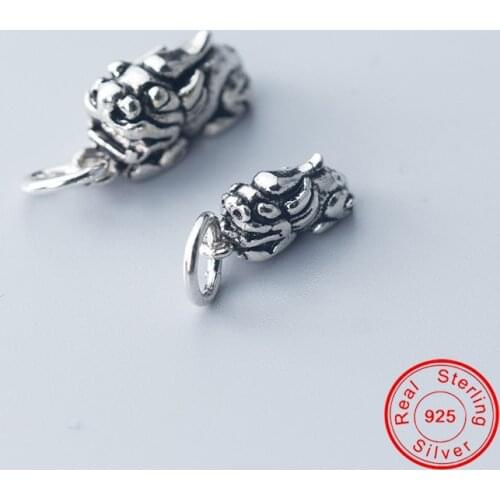 UQBing Vintage Brave Troops Charms Fit DIY 925 Sterling Silver Charm Bracelet Jewelry Findings