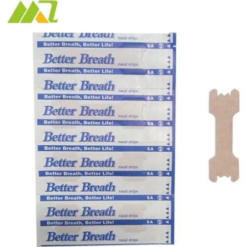 200 Pcs STOP SNORING Breathe Right Nasal Strips Anti Snoring Strips Sleep & Snoring Nasal STOP SNORING Breathe Health Care