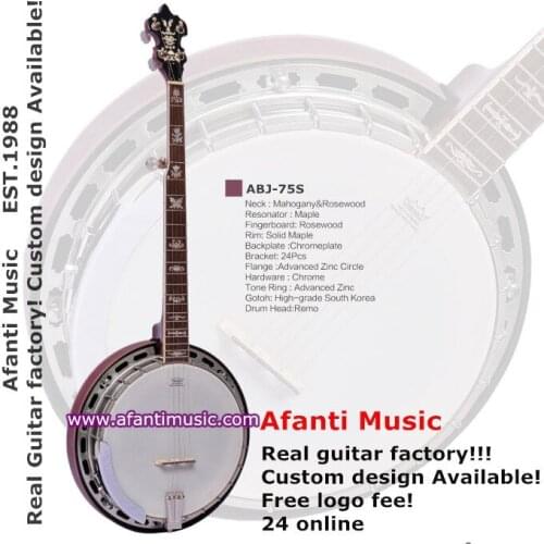 Afanti Music 5 Strings Banjo (ABJ-75S)