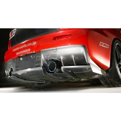 Car Accessories Carbon Fiber VS Collaboration AREO Style Rear Diffuser Fit For 2008-2012 Evolution X EVO X EVO 10