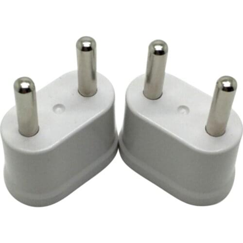 White US USA to EU EURO Europe Travel Power Schuko Plug Adapter Charger Converter for USA converter