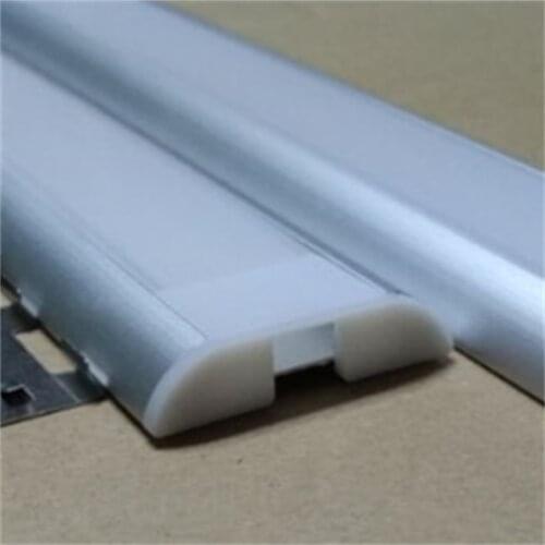 Free Shipping 2m/pcs Aluminum led profile bar light project lighting for LED Strip Light Indoor Lighting Decoration