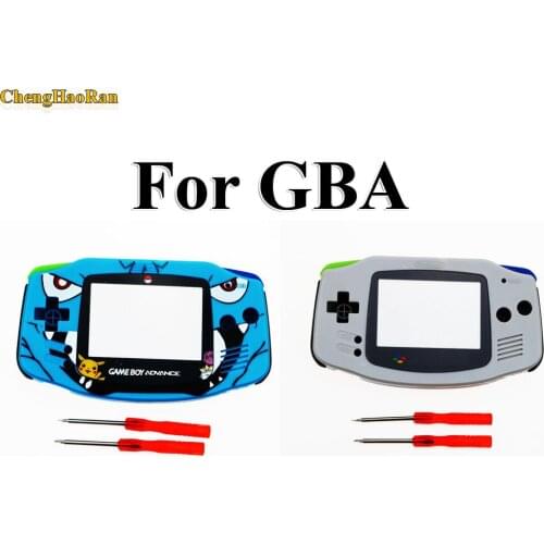 ChengHaoRan 1set Plastic Full Housing Shell Skin for Nintendo Gameboy Advance GBA Case Cover