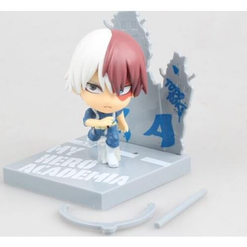 Anime My Hero Academia Shoto Todoroki PVC Action Figure Boku no Hero Academia Collectible Model Kids Toys Doll Brinquedos 10CM