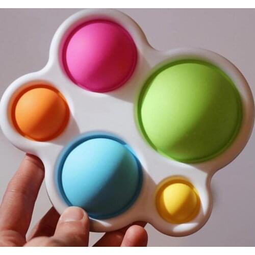 Infant Baby Toys Montessori Exercise Board Rattle Puzzle Colorful Intelligence Development Early Education Intensive Training