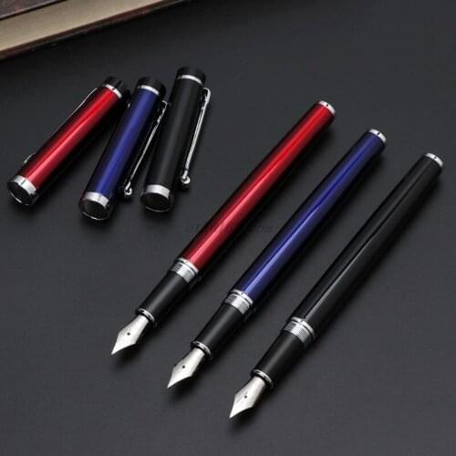 Jinhao 998 Luxury Mens Fountain Pen Business Student 0.5mm Extra Fine Nib Calligraphy Office Supplies Writing Tool