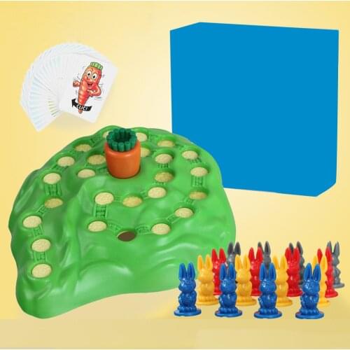 Rabbit Trap Set Chess Carrot Adventure Parent-child Interactive Educational Toy